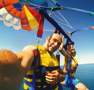 Parasailing